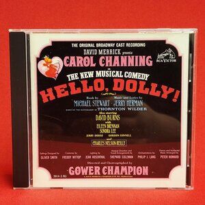 Carol Channing Hello Dolly The Original Broadway Cast Recording CD 1989